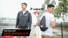 Load image into Gallery viewer, Embroidered Hero Hoodie Lite