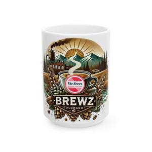 Basic Brewz Ceramic Mug, (11oz, 15oz)