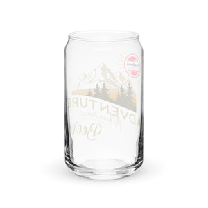 Beer Adventure Can-shaped glass