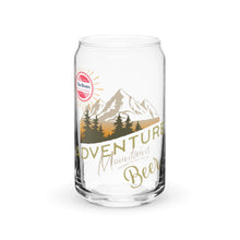 Load image into Gallery viewer, Beer Adventure Can-shaped glass
