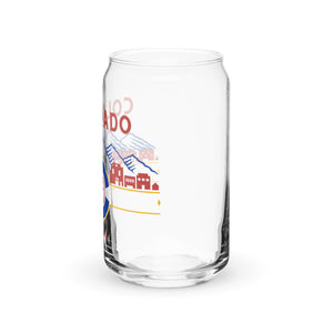 1876 Town Can-shaped glass