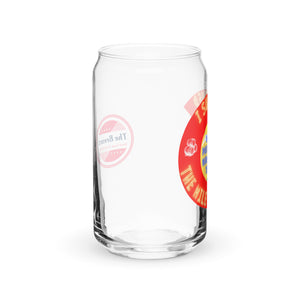 The Mile High Dry Can-shaped glass